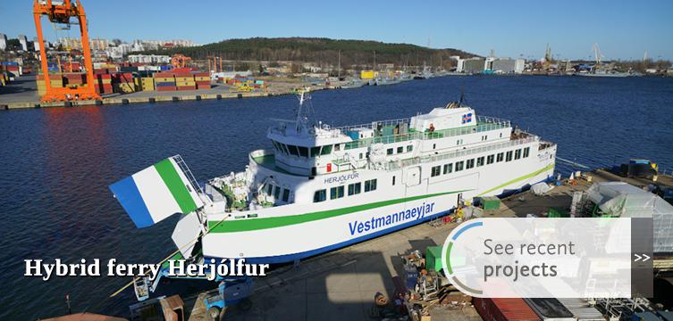 Hybrid ferry Heljolfur